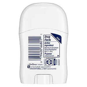 Mini Desodorante Dove Beauty Advanced Care Clear Finish Invisible Antiperspirant & Deodorant Stick | 14G