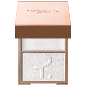 Iluminador Patrick Ta Major Glow Crème & Powder Light Reflecting Translucent Highlighter Duo