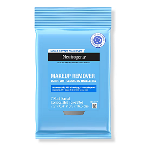 Lenços Demaquilantes Neutrogena Makeup Remover Wipes & Face Cleansing Towelettes Travel Pack
