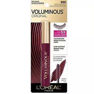 Máscara de Cilios Lóreal Voluminous Original | Cor: 950 Deep Burgundy