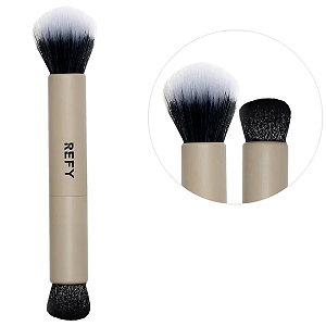 Pincel Duplo para o Rosto Refy Duo Face Brush