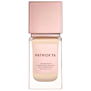Base Líquida Patrick Ta Major Skin Hydra-Luxe Luminous Skin Perfecting Foundation For Natural Glow | Cor: 4 Golden
