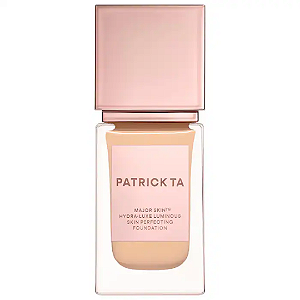Base Líquida Patrick Ta Major Skin Hydra-Luxe Luminous Skin Perfecting Foundation For Natural Glow | Cor: 8 Golden