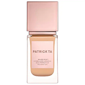 Base Líquida Patrick Ta Major Skin Hydra-Luxe Luminous Skin Perfecting Foundation For Natural Glow | Cor: 9 Golden