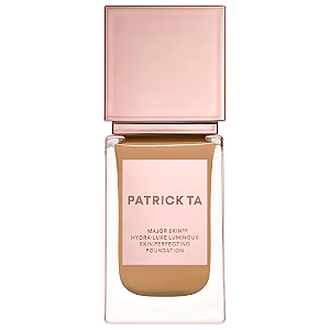 Base Líquida Patrick Ta Major Skin Hydra-Luxe Luminous Skin Perfecting Foundation For Natural Glow | Cor: 15 Golden Neutral
