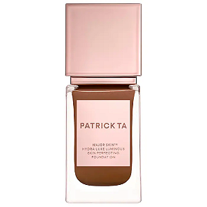 Base Líquida Patrick Ta Major Skin Hydra-Luxe Luminous Skin Perfecting Foundation For Natural Glow | Cor: 25 Golden Olive