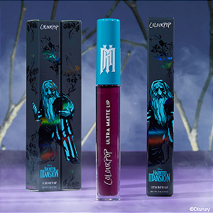 Batom Matte Colourpop x Haunted Mansion Ultra Matte Lip | Cor: Hitch a Ride