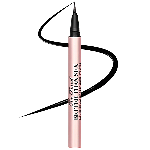 Delineador Líquido Too Faced Better Than Sex Easy Glide Waterproof Liquid Eyeliner | Cor: Deep Black