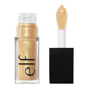 Gloss Labial com Glitter E.l.f Glow Reviver Lip Oil Glimmer | Cor: Citrine Gleam