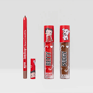 Trio Labial Beauty Creations Betty Boop "Besitos" Lip Trio