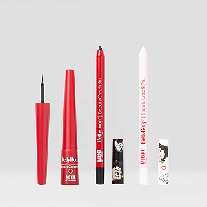Trio para Olhos Beauty Creations Betty Boop "Be Boop Bold" Eyeliner Trio