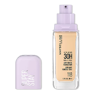 Base Líquida Maybelline Super Stay Up to 30HR Wear Lumi-Matte Longwear Foundation | Cor: 118