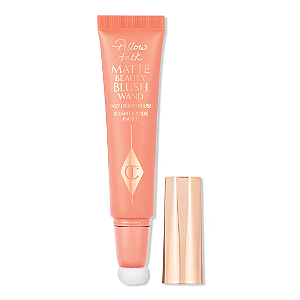 Blush Charlotte Tilbury Pillow Talk Matte Beauty Blush Wand | Cor: Pillow Talk Peach Pop
