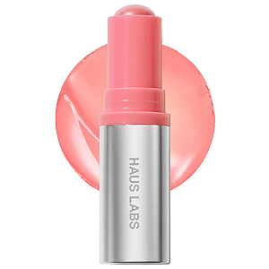 Blush em Bastão Haus Labs Color Fuse Longwear Hydrating Glassy Lip + Cheek Blush Balm Stick | Cor: Glassy Pomelo