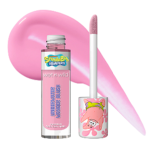 Blush Líquido Bob Esponja Wet N Wild Underwater wonder Liquid Blush | Cor: Rock Star