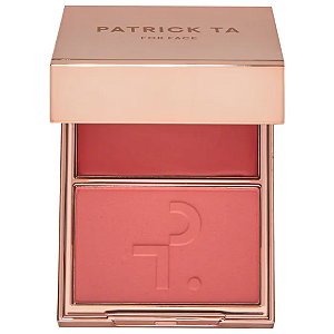 Duo Blush Patrick Ta Major Headlines Double-Take Crème & Powder Blush Duo | Cor: She's That Girl