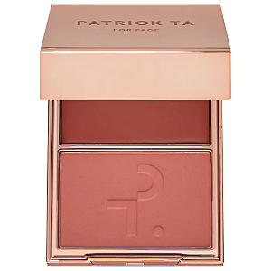 Duo Blush Patrick Ta Major Headlines Double-Take Crème & Powder Blush Duo | Cor: She's Blushing