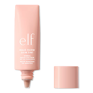 Base E.l.f Halo Glow Skin Tint Mineral SPF 50 | Cor: 12 Tan Cool