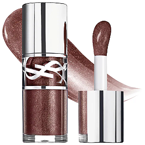 Lip Oil Yves Saint Laurent YSL Loveshine Plumping Lip Oil Gloss with Hyaluronic Acid | Cor: 06 Espresso Stardust