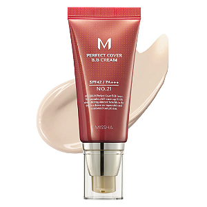 BB Cream MISSHA M Perfect Cover BB Cream SPF 42 PA+++ - 50ML | Cor: #21 Light Beige
