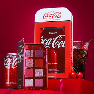 Paleta de Sombras Glamlite Coca-Cola & Glamlite Cherry Palette | Coca-Cola