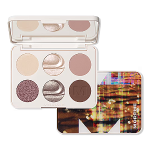 Paleta de Sombras Morphe ChromaPlus 6-Pan Eyeshadow Palette | Cor: Rich Glitch
