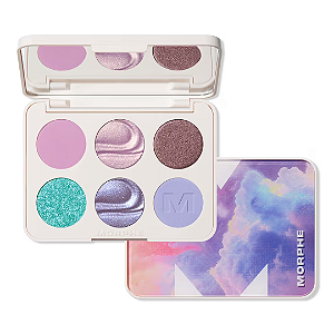 Paleta de Sombras Morphe ChromaPlus 6-Pan Eyeshadow Palette | Cor: Sky-Fi