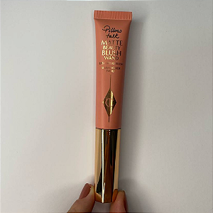 Blush Charlotte Tilbury Pillow Talk Matte Beauty Blush Wand | Cor: Pillow Talk Pink Pop (Sem caixa, embalagem arranhada)