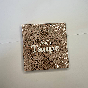 Paleta de Sombras That's Taupe Colourpop (Sem caixa, detalhes de fabrica nas sombras)