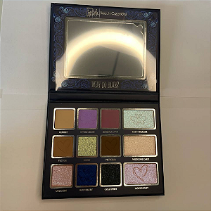 Paleta de Sombras Beauty Creations X Tim Burton's Corpse Bride"Why So Blue?" Multi-Use Palette | Edição Limitada (Sem caixa)