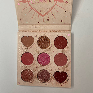 Paleta de Sombras Colourpop secret admirer shadow palette (1 cor quebrada, Sem caixa)