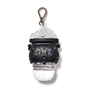 Capa para Higienizador Bath and Body Works PocketBac Holder | Light-up Color-changing Spooky Cauldron