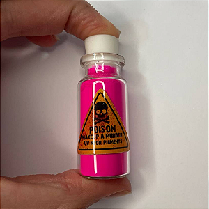 Pigmento Makeup a Murder UV Neon | Cor: Rosa (Sem caixa)