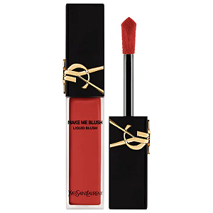 Blush Líquido Yves Saint Laurent Make Me Blush 12H Blurring Liquid Blush | Cor: 15 Chili Crush