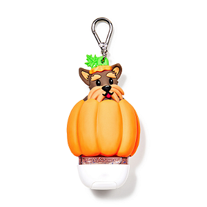 Suporte para Higienizador Bath and Body Works "PocketBac Holder" | Pop-up Pup Pumpkin