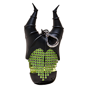 Capa para Higienizador Bath And Body Works PocketBac Holder | Maleficent Bling Glow-in-the-Dark