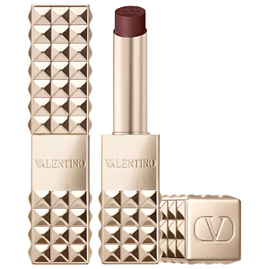 Batom Valentino Spike Valentino Buttery Matte Lipstick | Cor: 196A - Dramatic Brown