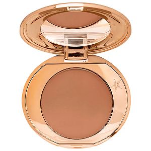 Mini Pó Compacto Charlotte Tilbury Airbrush Flawless Finish Mini Setting Powder | Cor: 4 Deep