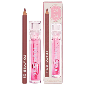 Kit Labial Tower 28 Beauty  Line + Shine Lip Kit | EDIÇÃO LIMITADA
