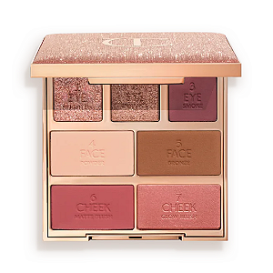 Paleta de Rosto Charlotte Tilbury Hollywood Instant Look in a Palette | Cor: Dreamy, Bronzed Beauty