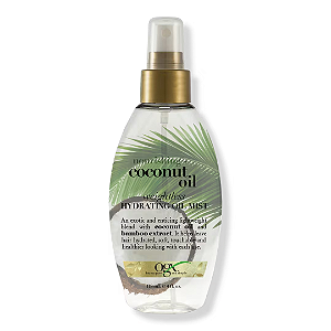Óleo Capilar OGX Nourishing + Coconut Oil Weightless Hydrating Oil Mist | 118ml