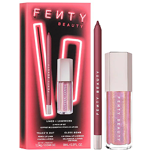 Kit Labial Fenty Beauty Lined + Luminized 2-Piece Lip Set | EDIÇÃO LIMITADA