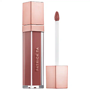Batom Líquido Patrick Ta Silky Lip Crème | Cor: She's Confident