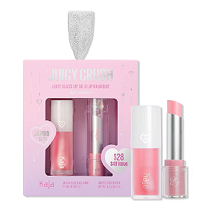 Mini Kit Labial Kaja Juicy Crush - Juicy Glass Lip Oil and Balm Duo