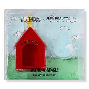 Kit Esponja Ulta Beauty Peanuts x UBC Blend & Beagle Beauty Sponge Set | EDIÇÃO LIMITADA