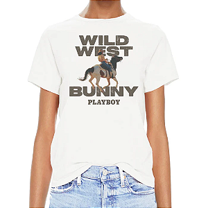 Camiseta Playboy Wild West Bunny Tee W. | Tamanho: P