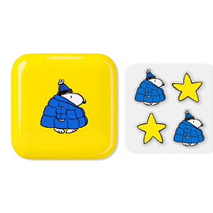 Adesivos Hidrocolóides + Case StarFace Hydro-Star Pimple Patches + Big Snoopy Compact | Snoopy