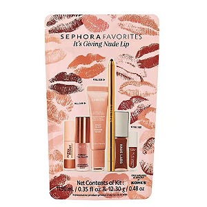 Kit It's Giving Nude Lip Makeup Value Set | EDIÇÃO LIMITADA