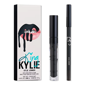 Kit Labial Kylie Cosmetics King Kylie Collection 2-Piece Matte Lip Kit | Cor: Dead of Knight