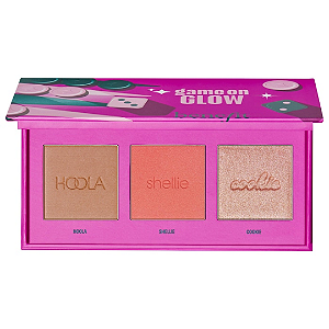 Mini Paleta de Rosto Benefit Cosmetics Mini Game On Glow Bronzer, Blush & Highlighter Palette | EDIÇÃO LIMITADA